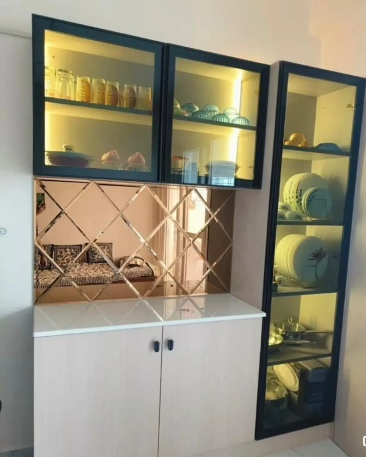 Display Cabinets interior design project